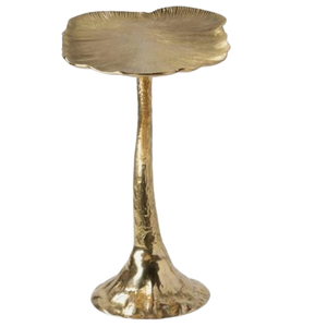 Table d'appoint de canapé en métal moderne fini or brillant Décoration intérieure Table d'appoint contemporaine classique finie Meubles de salon - Product Image 1