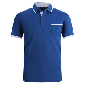 Polos de algodón de calidad superior, Camiseta clásica de tela transpirable para ropa informal, camiseta Polo de manga corta para hombre - Product Image 1