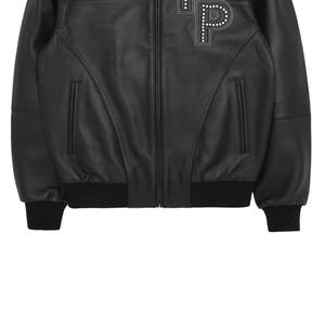 Men's Premium Best Price Winter Jacket Genuine Leather Windproof Waterproof <b>Plain</b> Dyed All Sizes Available - Product Image 5