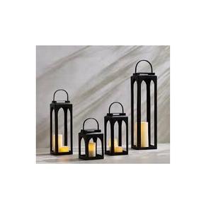 Linterna de hierro de metal de alta calidad para decoración del hogar y festividades navideñas - Product Image 2