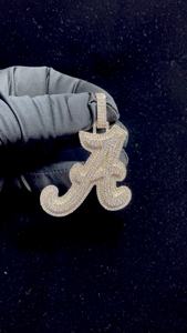 Collier léger en acier inoxydable plaqué rhodium avec pendentif en moissanite diamant moderne et minimaliste, pierre précieuse de laboratoire à haute brillance pour - Product Image 5