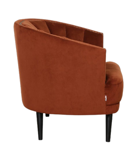 Fauteuil à oreilles en tissu de velours traditionnel fait à la main, réglable, meubles anciens pour la maison, salon, hôtel, villa, ferme, durable - Product Image 3