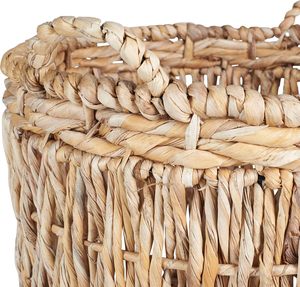 Tall Round <b>Wicker</b> Storage <b>Laundry</b> Hamper Handwoven Hamper for <b>Laundry</b> Toys Towels Natural <b>Wicker</b> Organizer for Home & Bedroom - Product Image 4