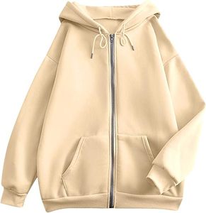 Sudaderas con capucha personalizadas con cremallera para mujer OEM Cremallera completa Algodón Fleece Sudaderas con capucha ajustadas con estilo Marca privada Ropa informal Proveedor a granel - Product Image 4