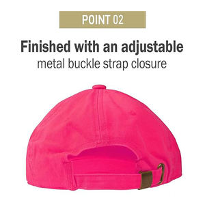 หมวกเบสบอลผ้าคอตตอนลาเวนเดอร์ปักโลโก้3D ดีไซน์เก๋ไก๋ปรับความสบายและเหมาะสำหรับความสง่างามแบบลำลอง - Product Image 3