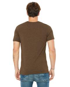 Bella + Canvas BC3001CVC Heather CVC, camisetas Unisex de manga corta, camisetas Unisex de algodón, camisetas Unisex de mezcla triple suave - Product Image 2