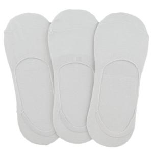 Lot de 3 chaussettes mocassins pour hommes (Z260) - Blanc - Product Image 1