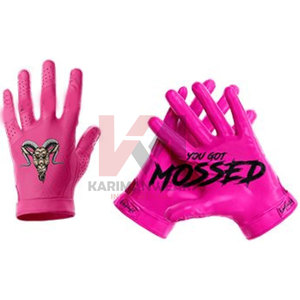 Gants de réception de football américain Extra Sticky tissu léger grande adhérence respirant sur mesure en vrac quantité sublimation - Product Image 1