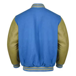 Chaqueta Letterman para Hombre con Diseño Nuevo y Color Personalizado, con Cuello Alto y Logotipo Frontal, Secado Rápido, Transpirable, Ropa de Calle para Invierno - Product Image 6