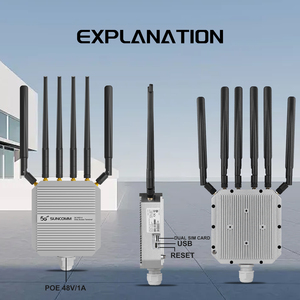 CP520 X75เราเตอร์กลางแจ้ง5G 5G สายคู่กันน้ำ IP67 2.5Gbps อินเทอร์เฟซความเร็วสูง IPQ5018 AX3000 - Product Image 4