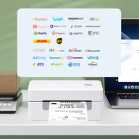 Impresora Térmica de Etiquetas de Envío USB WCMI, 203DPI, Certificación ROHS, Tamaño Máximo de Papel de 110 mm, Interfaz Multiprotocolo, en Stock para Pequeñas Empresas