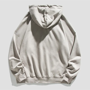 Pull 400gsm de haute qualité sweat à capuche zippé en éponge française pour la saison d'hiver Logo personnalisé broderie graphique sérigraphie solide - Product Image 2