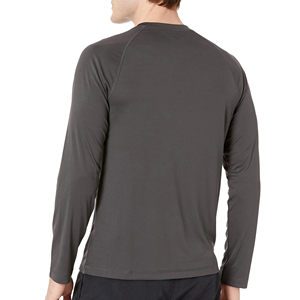 Custom Long Sleeve Blue Rash Guard – Sublimated Sports Swim <b>Compression</b> <b>Shirt</b> - Product Image 3