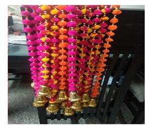 Wholesale Price Multicolor Garland Yarn Pom Pom String <b>Wedding</b> Party Home Office Event Diwali Christmas Housewarming <b>Decoration</b> - Product Image 6