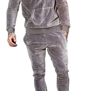 Nuevo Conjunto Deportivo de Terciopelo para Hombre, Color Personalizado, Transpirable, Invierno, 100% Algodón, Material Duradero de Alta Calidad - Product Image 5