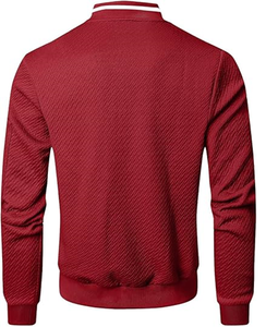 Chaqueta Ligera de Corte Holgado para Hombre, Chaqueta Bomber Informal y Elegante - Product Image 2