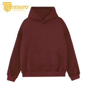 Meilleure qualité impression personnalisée pull à capuche polaire surdimensionné pour hommes 100% coton style Hip Hop avec motif bricolage - Product Image 5