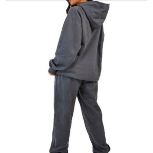 Service OEM à bas prix des survêtements évasés en matériaux respirants pour femmes survêtements délavés à l'acide vintage en coton personnalisés - Product Image 6