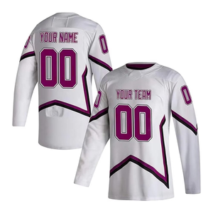 Camiseta de Hockey sobre Hielo al por Mayor, Camisetas Deportivas Clásicas de Poliéster de Alta Calidad, Personalizadas para Cada Jugador, Camiseta de Equipo de Algodón - Product Image 6