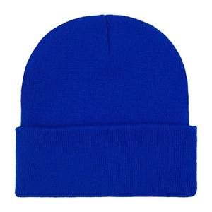 Gorro de Jacquard de invierno en 12 colores de tendencia, gorros de punto con logotipo personalizado para Unisex, gorros desgastados al por mayor para la playa - Product Image 2