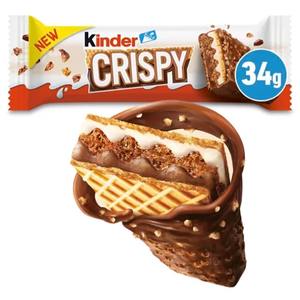 Barras de Chocolate Crujientes Kinder Crispy al por Mayor a Precio de Exportación, 14 x 34 g, Barritas de Chocolate Cremoso Crujiente, Paquete a Granel - Product Image 5