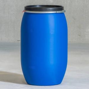 Bidons de stockage d'essence en HDPE bleu de qualité alimentaire, cylindriques, étanches, pour usage industriel - Product Image 2