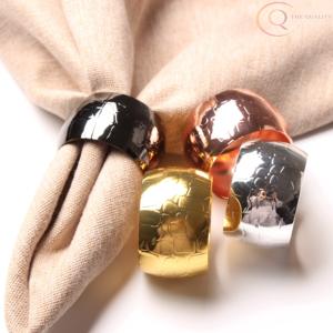 Anneaux de serviette de table en métal de qualité supérieure pour mariage - Design luxueux pour rehausser l'expérience culinaire à la maison et lors d'occasions spéciales - Product Image 6