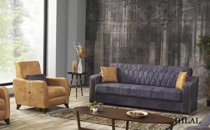 Ensemble de meubles de salon en bois modernes et confortables pour la maison, l'hôtel, l'appartement ou la villa, le porche avant - Product Image 5