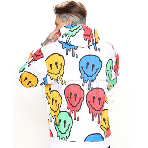 Pull à capuche en molleton de coton de haute qualité pour hommes personnalisé propre logo poche de créateur motif solide hiver XS taille tissu français - Product Image 4