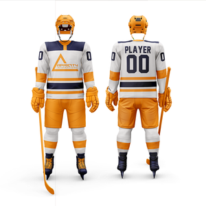 Personalizable Sublimado Deportes Kit Hombres Mujeres Niños Camisetas de hockey sobre hielo-OEM ODM Proveedor - Product Image 1