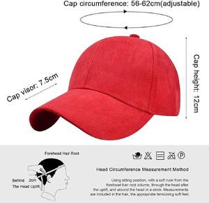 Gorra de Béisbol de 5 Paneles de Gamuza 100% Algodón OEM ODM, Calidad Premium, Personalizada, Deportiva, Atlética, Promocional, Correa Ajustable, Secado Rápido - Product Image 3