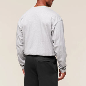 2026 hommes couleurs personnalisées polaire Spandex/coton sweats respirant hiver chaud automne nouvelle mode couleur unie brodé - Product Image 4