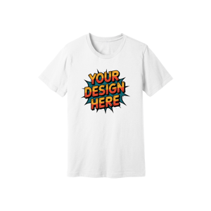 เสื้อยืดคอกลมสำหรับผู้ชายผ้าฝ้าย40% โพลีเอสเตอร์60% พิมพ์ลาย DTG ป้องกันกลิ่นซิลิโคนซอฟท์เนอร์ซักได้แบบกระชับปกติ - Product Image 2