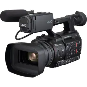 Filmadora profissional JVC GY-HC500USPCU portátil conectada Cam 1 4K