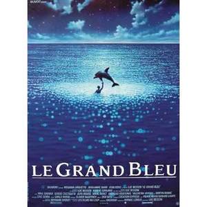 La grande carte postale bleue en papier durable pour la décoration murale - Product Image 1