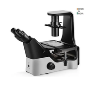 Advanced Inverted Biological Microscope | Dual LED Halogen Light Source Adjustable Illumination Clinical Laboratory Research