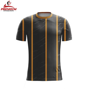 Venta al por mayor de fábrica, sublimación personalizada, deportes informales, equipo de fútbol, camiseta de calidad, versión de jugador, Conjunto de camiseta de fútbol con estilo superior - Product Image 3