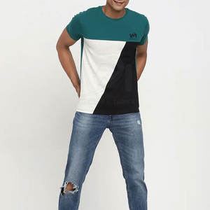 T-shirt léger uni 100% coton fabriqué avec un tissu respirant pour des journées d'été confortables - Product Image 4