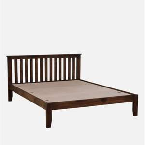 Siramika เตียงไม้ชีแฮมขนาดควีนไซส์สไตล์ดั้งเดิมพร้อมกล่องเก็บของ - Product Image 6