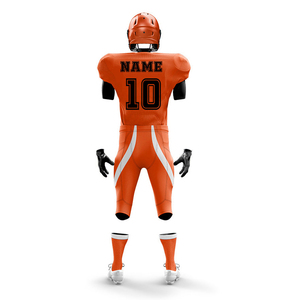 Uniforme d'entraînement de football américain 100% polyester Tissu sportif flexible Couture durable Respirant Confort Mobilité améliorée - Product Image 4