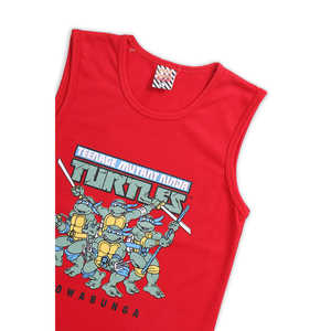 Conjunto de ropa de verano de 2 piezas con gráfico rojo para niños con diseño de logotipo de bebé niño para temporadas de verano - Product Image 2