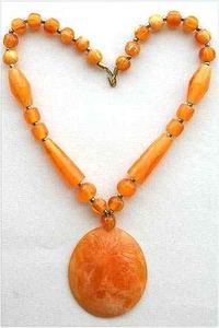 สร้อยคอไข่มุกเทียมมีสไตล์สำหรับผู้หญิงเครื่องประดับเรซิ่นทันสมัยดีไซน์โซ่แบบปรับแต่งได้ - Product Image 5