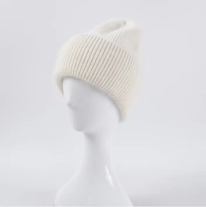 Venta al por mayor cálido sombrero fabricante logotipo personalizado bordado 60 colores invierno en blanco liso tejido jacquard Beanie Cap Beanie sombreros - Product Image 4