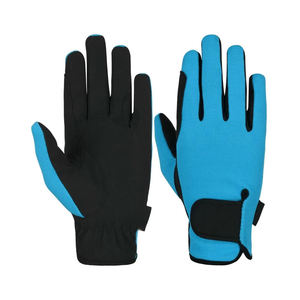 Gants d'équitation en tissu équestre de qualité supérieure équitation course à pied gant d'équitation antidérapant chaud respirant gants pour femmes - Product Image 1