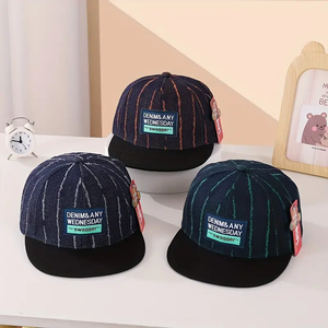 Gorras Snapback Negras Lisas de Alta Calidad con Logotipo Bordado Personalizado, Gorra Snapback 100% Algodón al por Mayor con Diseño de Visera Plana - Product Image 6