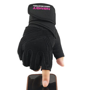 Guantes de Ciclismo Profesionales de Media Palma, de Cuero Transpirable, Diseño Moderno, Alta Calidad de Fábrica, al por Mayor - Product Image 4