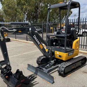 Excavatrice compacte John Deere E36ZS 2020 d'occasion, chargeuse sur chenilles, 80 tonnes, boîte de vitesses Doosan, roulement de pompe, engrenage en excellent état - Product Image 1