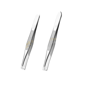 Pinzas Adson de Punta Lisa, Juego de Instrumentos Quirúrgicos de Acero Inoxidable, Manual para Uso Clínico Médico y Dental - Product Image 3