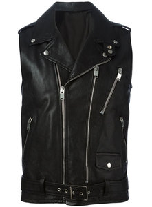 Chaleco de Cuero para Motociclista, Diseño Clásico 2026, Chaqueta sin Mangas para Hombre, Chaqueta de Cuero Unisex Ajustada 2026 para Hombre - Product Image 2