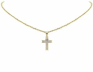 Colgante de Cruz de moissanita de plata de ley S925 para hombres y mujeres, joyería de moda de estilo Hip Hop personalizada - Product Image 3